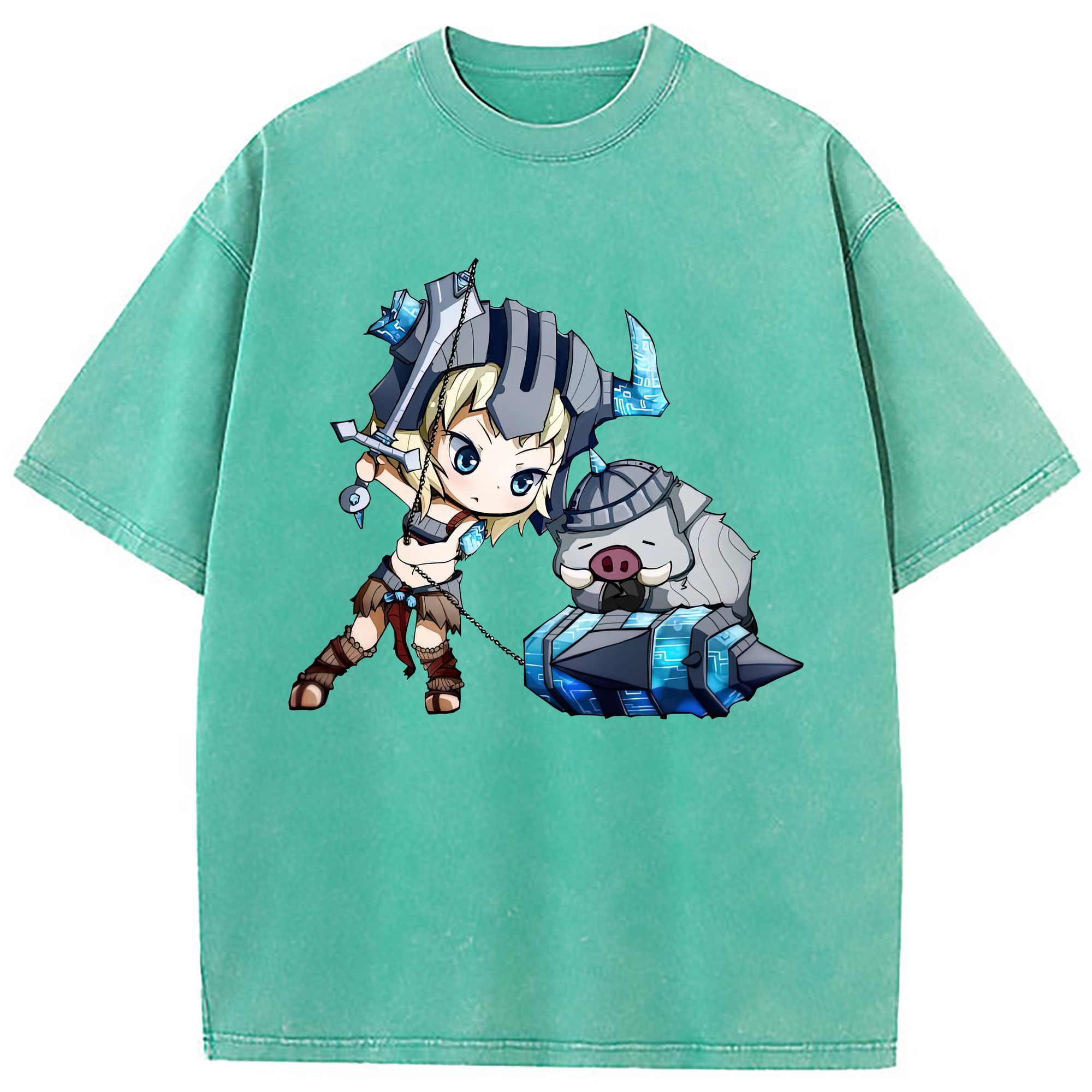 （画像用） リーグ・オブ・レジェンド League of Legends LOL 綿100% ヴィンテージ風 半袖Tシャツ（フロントプリント）